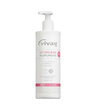 Vivag Intimsæbe Parfumefri – 400 ml