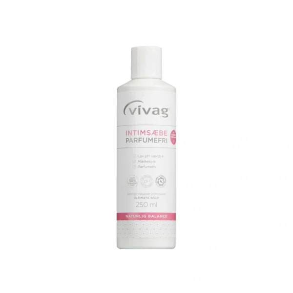 Vivag Intimsæbe Parfumefri – 250 ml