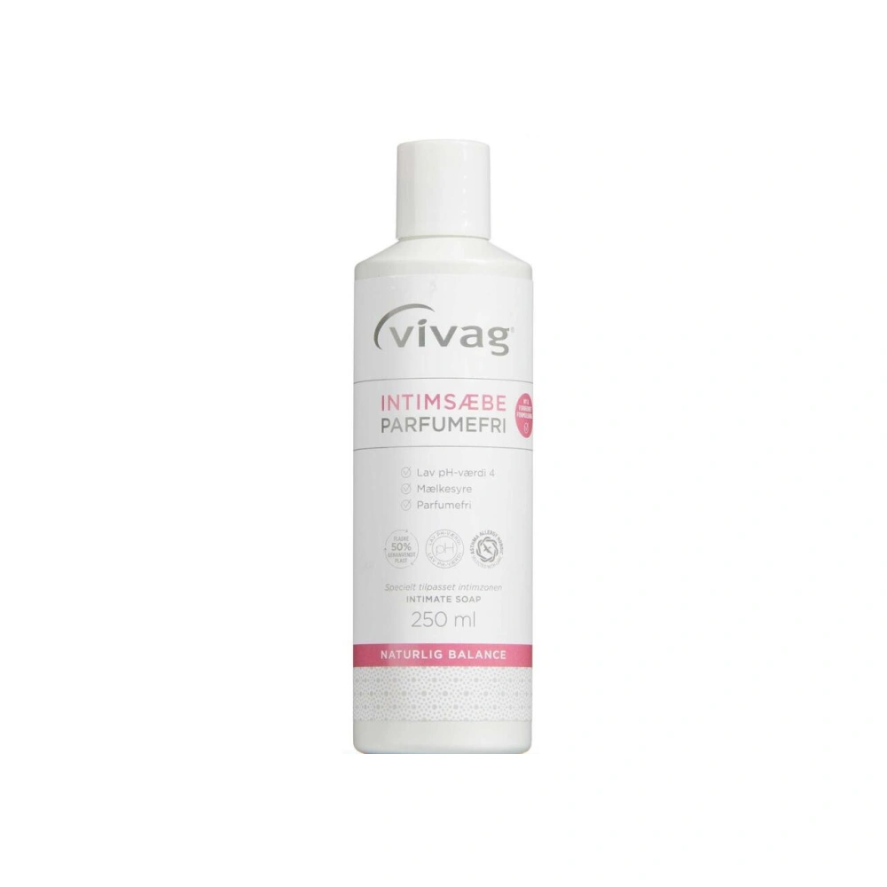 Vivag Intimsæbe Parfumefri - 250 ml