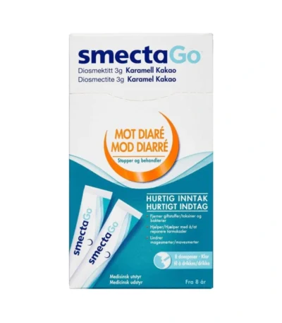 Navamedic SmectaGo Karamel/Kakao – 8 stk