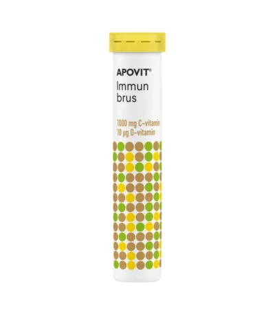 APOVIT Immun Ingefær Brus – 20 stk