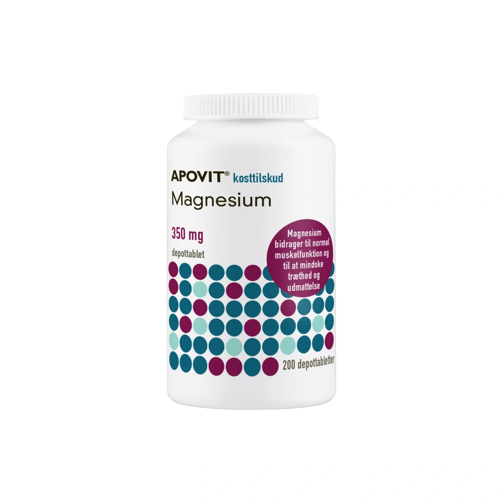 APOVIT Magnesium 350 mg Depot - 200 stk