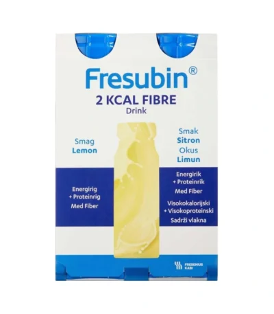 Fresubin 2 kcal Fibre Lemon Drink – 4 x 200 ml