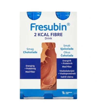 Fresubin 2 kcal Fibre Drink Chokolade – 4 x 200 ml