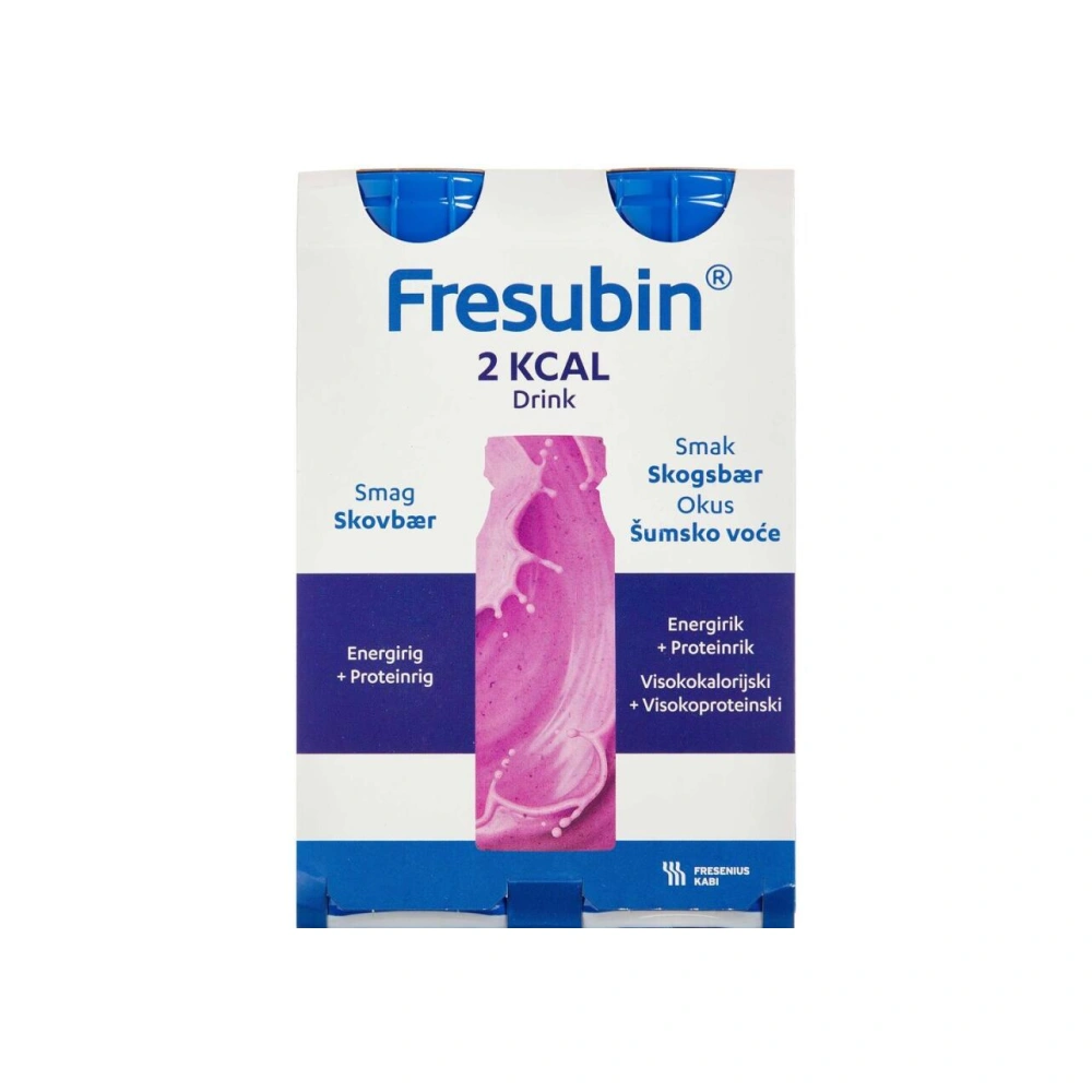 Fresubin 2 kcal Drink Skovbær - 4 x 200 ml