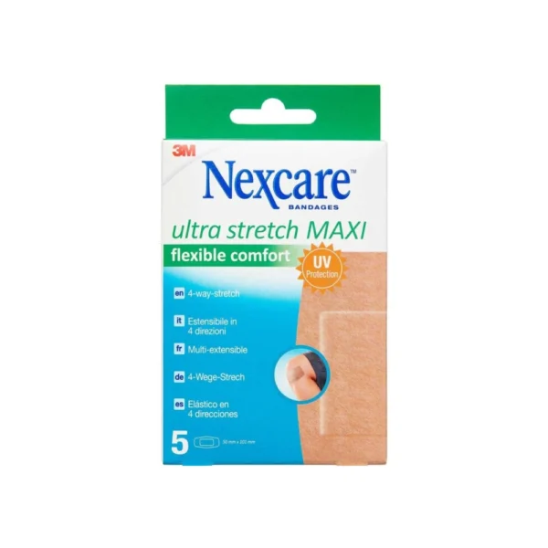 3M Nexcare Ultra Stretch Maxi Flexible Comfort Plaster – 5 stk.