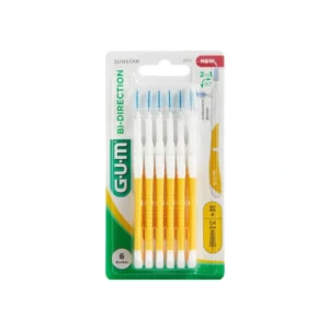 GUM BI-DIRECTION Mellemrumsbørster 1,4 mm – 6 stk