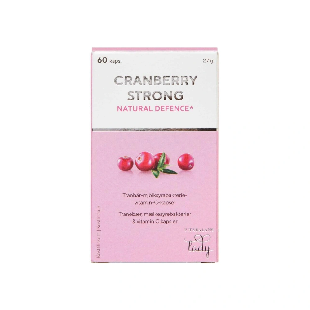 Vitabalans Cranberry Strong - 60 stk