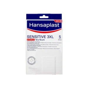Hansaplast Sensitive 3XL 10x15cm – 5 stk
