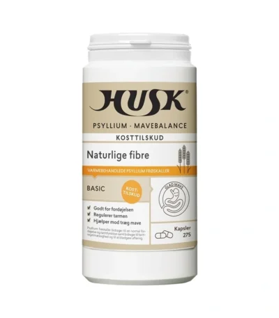 HUSK Psyllium Mavebalance kapsler - 275 stk