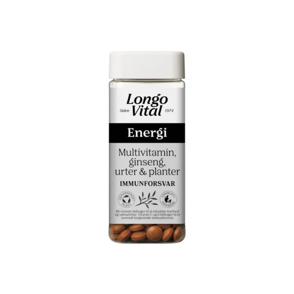 Longo Vital Energi – 180 stk