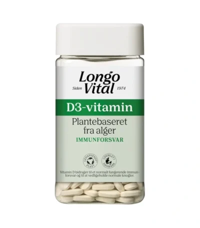 Longo Vital D3-Vitamin – 180 stk