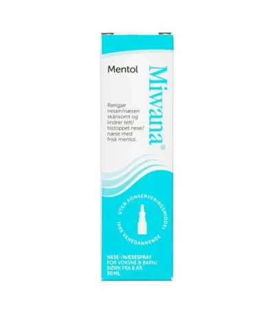 Miwana Næsespray Menthol – 30 ml