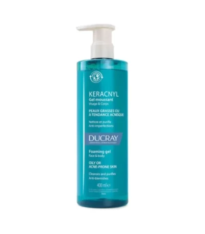 Ducray Keracnyl Foaming Gel – 400 ml