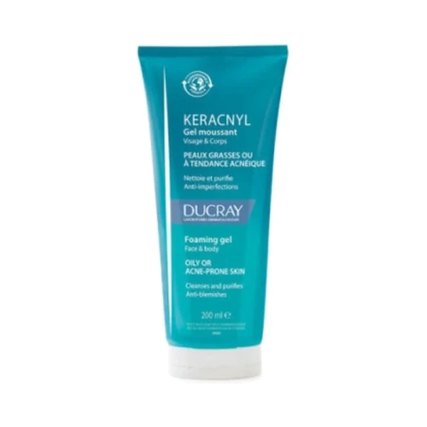 Ducray Keracnyl Foaming Gel – 200 ml