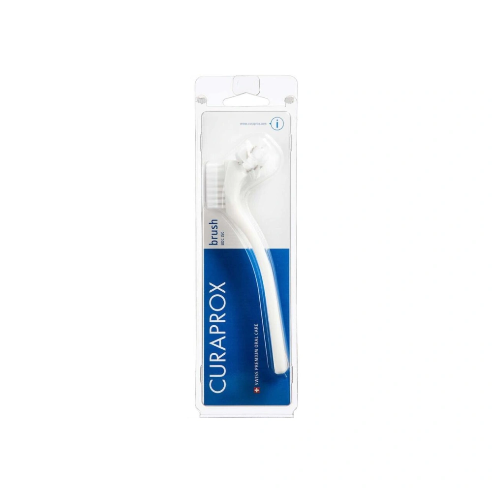 Curaprox Protesebørste Hvid – 1 stk