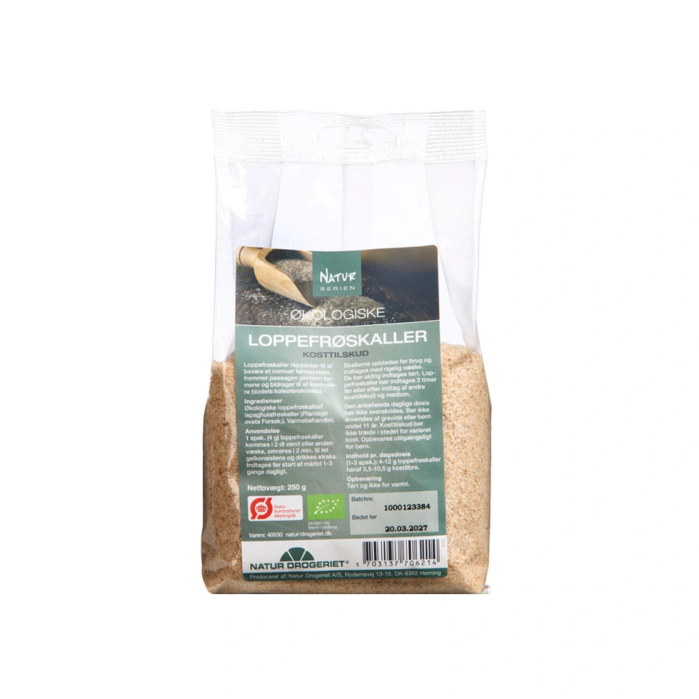 Natur Drogeriet Loppefrøskaller - 250 g