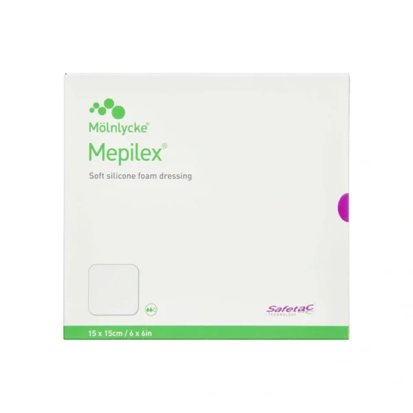 Mepilex 15×15 cm – 5 stk