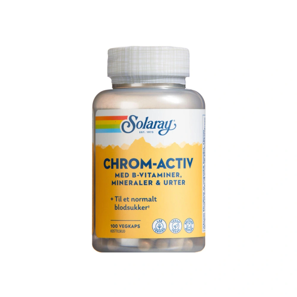 Solaray Chrom-Activ - 100 stk