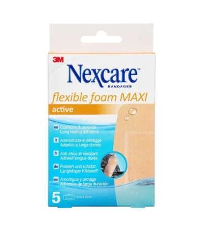3M Nexcare Flexible Foam Maxi Active – 5 stk