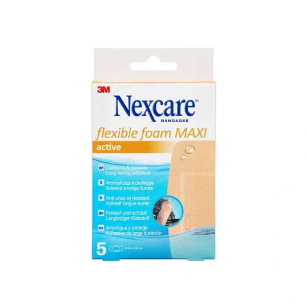 3M Nexcare Flexible Foam Maxi Active – 5 stk