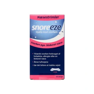 Snoreeze Næsetrimler Large – 10 stk