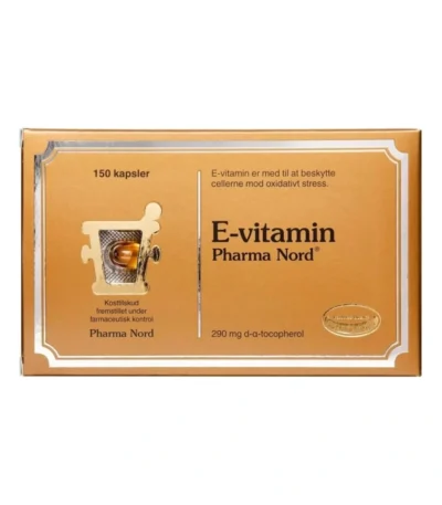 Pharma Nord Bio-e-vitamin kapsler 290 mg – 150 stk