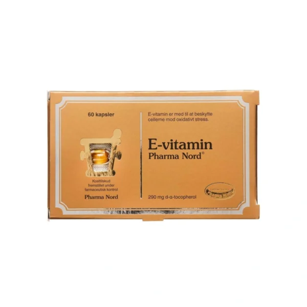 Pharma Nord Bio-e-vitamin kapsler 290 mg – 60 stk
