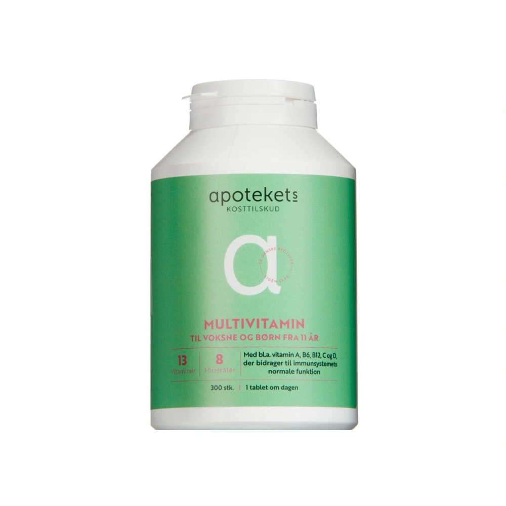Apotekets Multivitamin Voksne – 300 stk