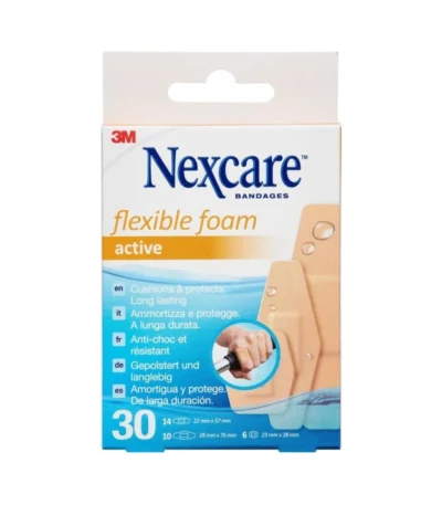 3M Nexcare Active Flexible Foam – 30 stk