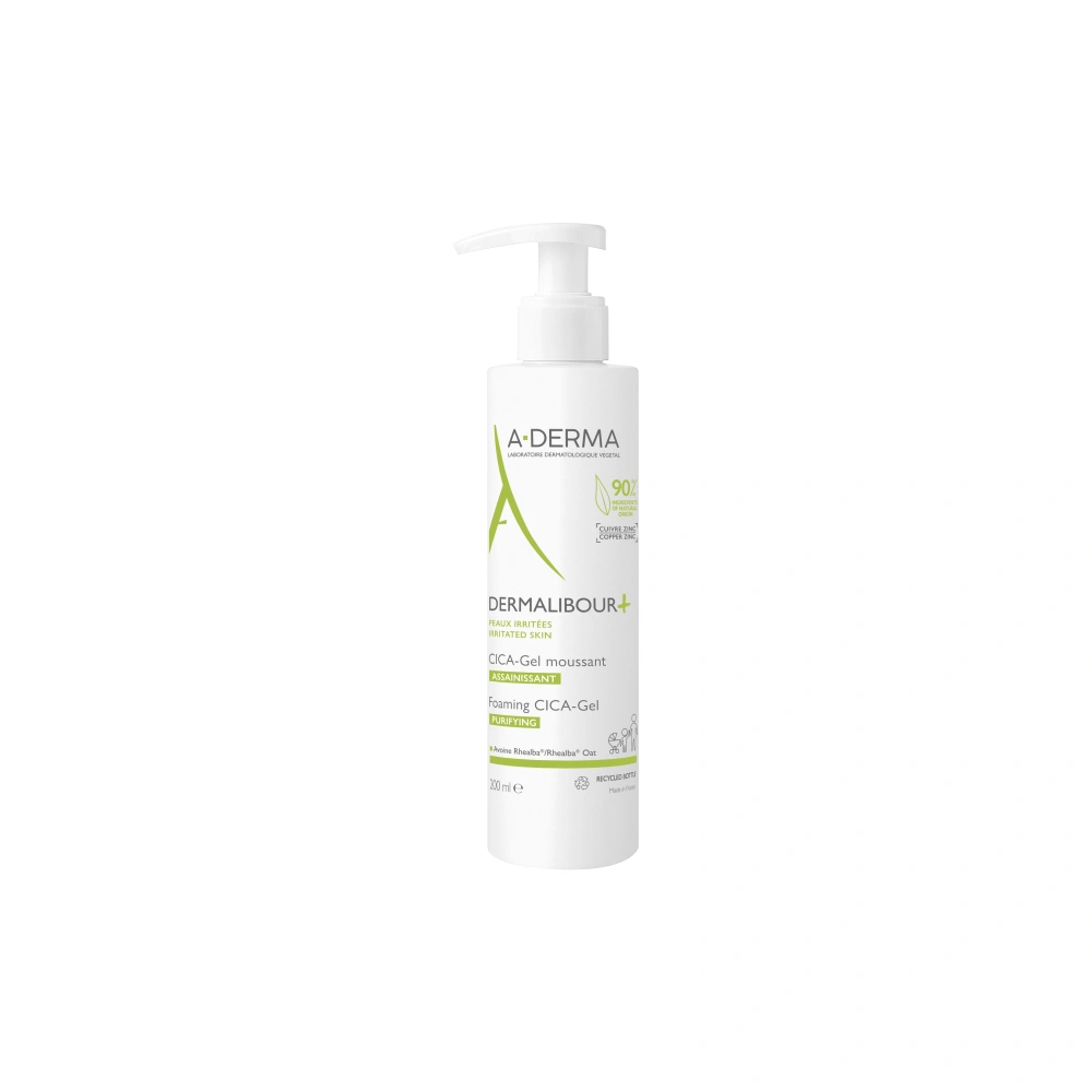 A-Derma Dermalibour+ Foaming CICA Gel - 200 ml