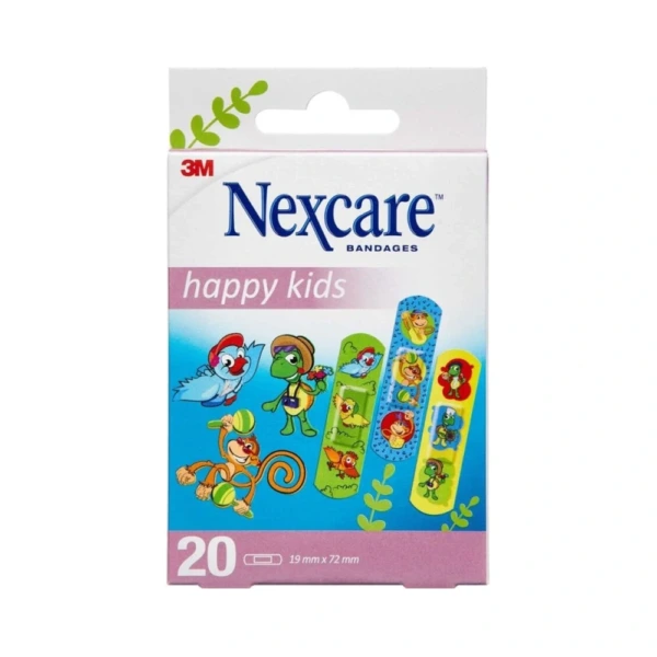 3M Nexcare Happy Kids Plaster – 20 stk