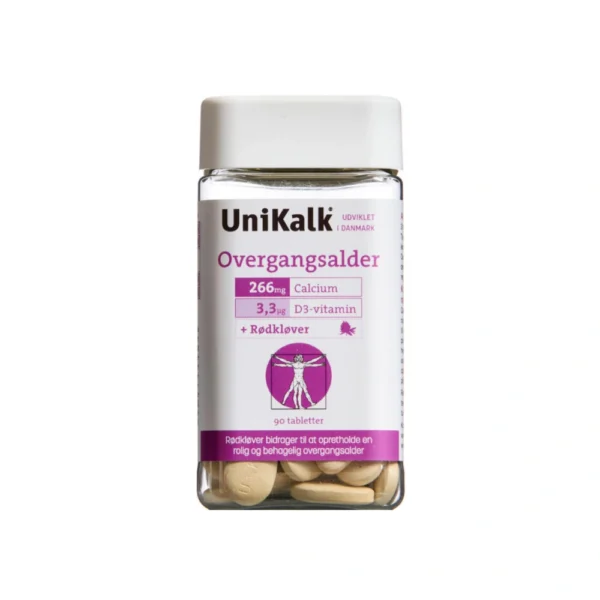 UniKalk Overgangsalder – 90 stk