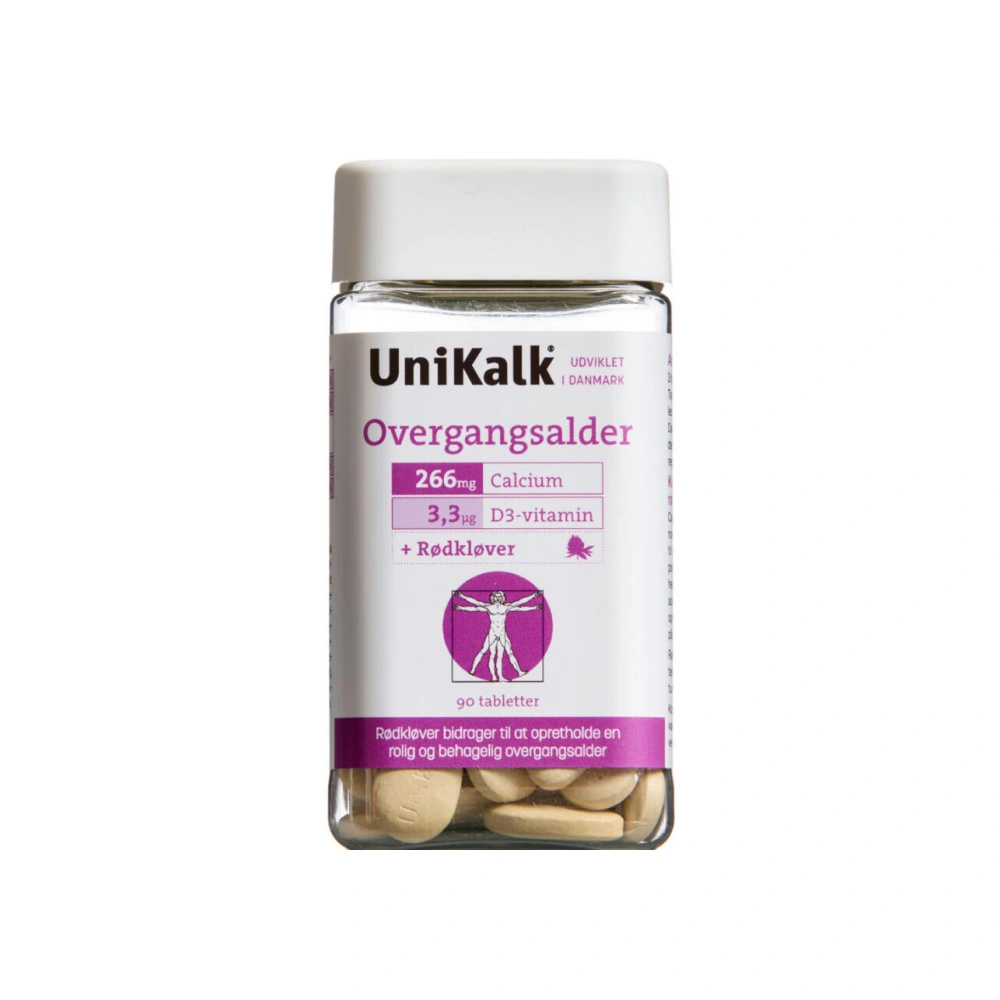 UniKalk Overgangsalder – 90 stk