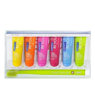 Curaprox Be You Six Taste + Tandbørste – 1 sæt
