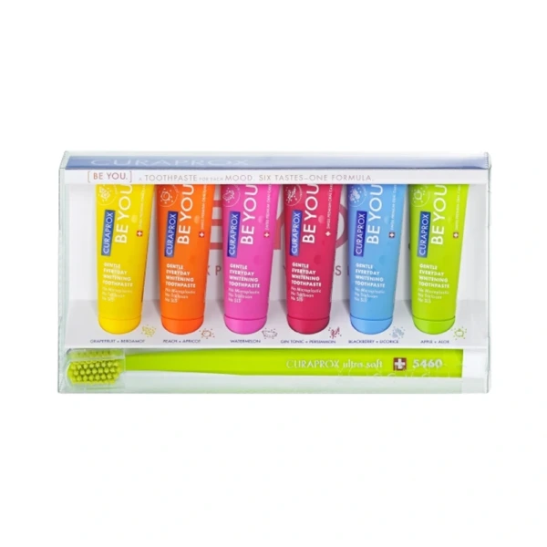 Curaprox Be You Six Taste + Tandbørste – 1 sæt