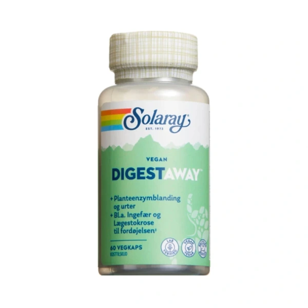 Solaray Digestaway – 60 stk