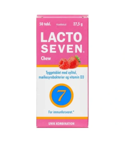 Lacto Seven Chew – 50 stk