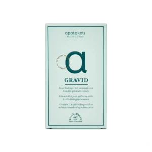 Apotekets Kosttilskud Gravid – 60 stk