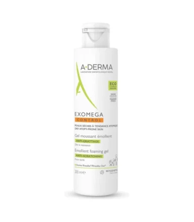 A-Derma Exomega Control Foaming Gel – 200 ml
