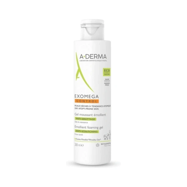 A-Derma Exomega Control Foaming Gel – 200 ml
