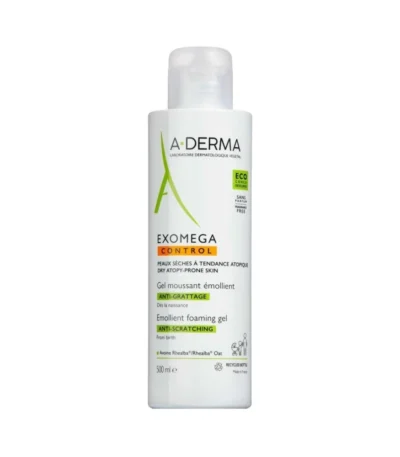 A-Derma Exomega Control Foaming Gel – 500 ml