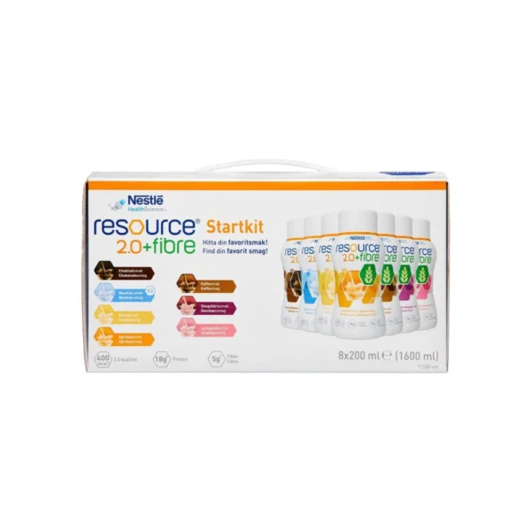 Resource 2.0 + Fibre Startkit – 8 x 200 ml