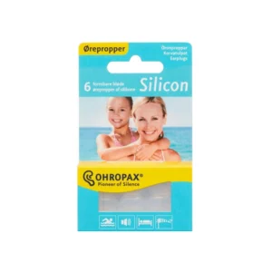 Ohropax silicon ørepropper – 6 stk