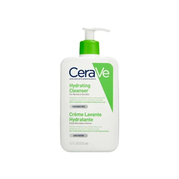 CeraVe Fugtgivende Rens – 473 ml