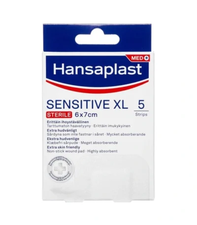Hansaplast Sensitive XL – 5 stk