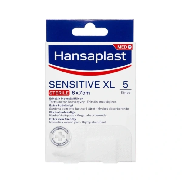 Hansaplast Sensitive XL – 5 stk