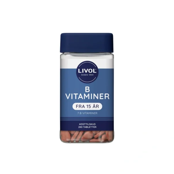 Livol B-vitamin – 280 stk