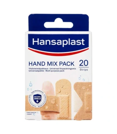 Hansaplast Hand Mix Pack – 20 stk