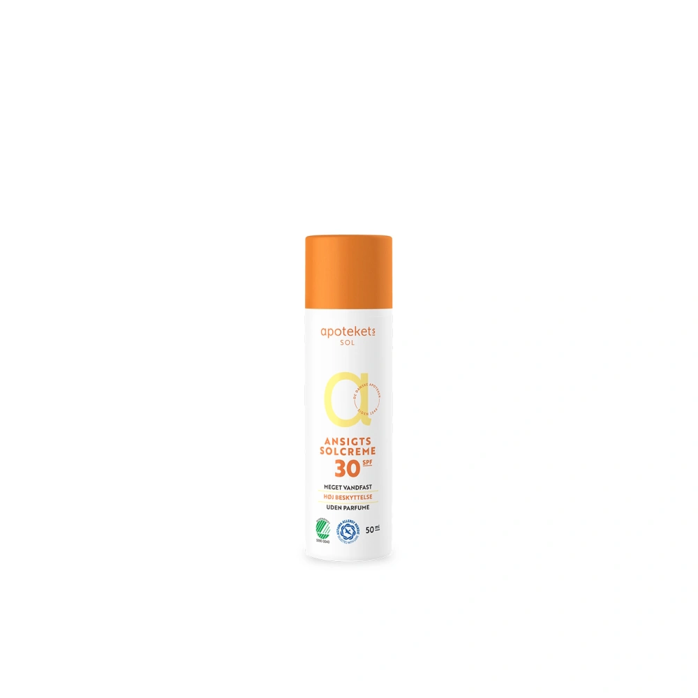Apotekets Solcrem Ansigt SPF 30 – 50 ml